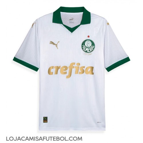 Camisa de Futebol Palmeiras Equipamento Secundário 2024-25 Manga Curta